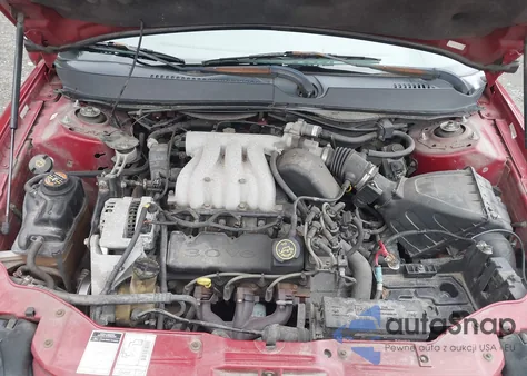 2000 Mercury Sable Ls from USA, damaged, VIN 1MEFM53U3YG612138